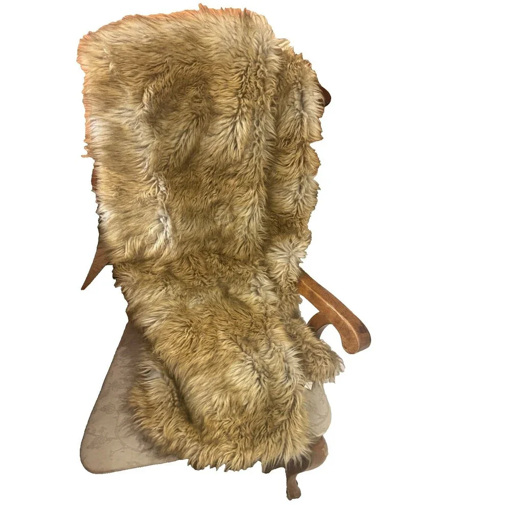 WILD MANNARED Throw  Blanket 58”X 58